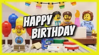 Happy Birthday - (Lego Stop Motion)