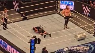 Sami Zayn vs Bron Breakker Edmonton Street Fight - WWE Smackdown 9/6/24