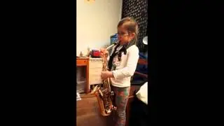 sax (Lizzies first homework)