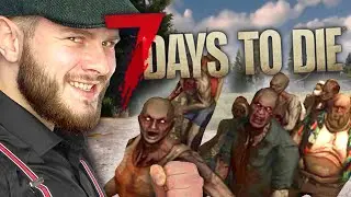 ГОЛЫМИ РУКАМИ ПЬЯНЫЙ ЗАВАЛИЛ ТОЛПУ ЗОМБИ //  7 DAY to DIE #13