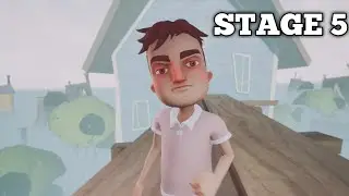 HELLO NEIGHBOR HIDE & SEEK STAGE 5 WALKTHROUGH + ENDING