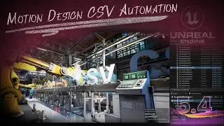 Automating CSV Data Updates for Unreal Engine Motion Design