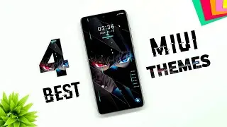 Top 4 *SECRET* Miui Themes⚡⚡ || MIUI 13 THEMES