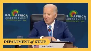 President Biden Participates in the U.S.-Africa Leaders Summit Closing Session