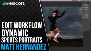 Edit Workflow: Dynamic Sports Portraits Using High Speed Sync