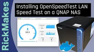 Installing OpenSpeedTest LAN Speed Test on a QNAP NAS