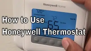 Honeywell Home Thermostat - How to Use