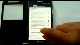 Google Play Games : How to Allow Priority Notifications From your Circles in Samsung Galaxy S5