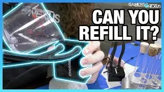 Refilling an AIO Liquid Cooler (Enermax Liqtech TR4)