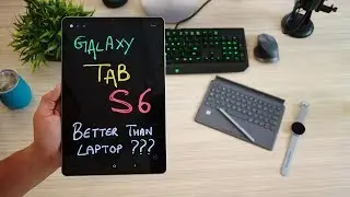 The Galaxy Tab S6 is much more than your laptop!