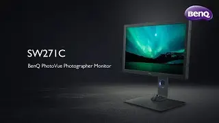 BenQ SW271C | 27 inch 4K Adobe RGB PhotoVue Photographer Monitor