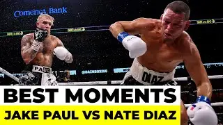 Jake Paul vs Nate Diaz Full Fight | Highlights 