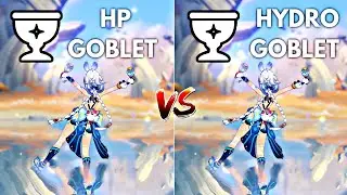 BEST BUILD for F2P MUALANI?? HP vs Hydro Goblet!! Genshin Impact