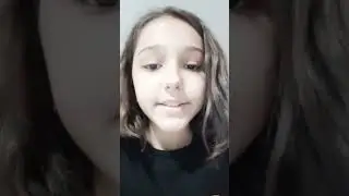 A beautiful girl is broadcasting