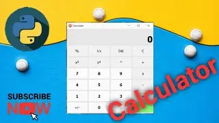 Using Python As a Calculator ll Calculator App using pyqt5 ll GUI based calculator