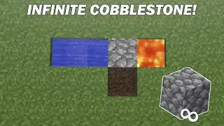 How to Build a Cobblestone Generator in Minecraft!