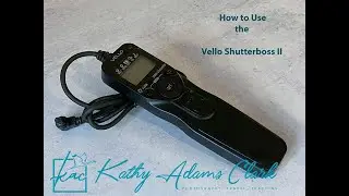 How to Set-up the Vello Shutterboss II