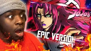 I ALMOST FAINTED!!!!! | Diavolo Theme but it's EPIC VERSION King Crimson Requiem REACTION!!!