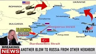 Russian navy trapped in black sea! Turkey blocking the straits!