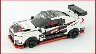 LEGO Speed Champions 76896 Nissan GT-R NISMO Speed Build for Collectors - Brick Builder