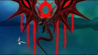 [AQW] Dragonslayer General ft. Dauntless vs The Mainyu (New Update Dragonkind Monster)