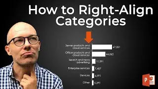 Bar chart trick: Right aligning bar chart categories