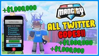 ⭐ALL MAD CITY TWITTER CODES!!⭐[ROBLOX]