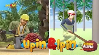 Tiru Aksi Upin Ipin Minyak Sawit Tok Dalang | Upin & Ipin Terbaru 2024