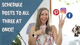 How to schedule a months worth of Instagram, Facebook & Pinterest Posts at the same time, for FREE!