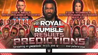 WWE Royal Rumble 2024 - Results Predictions