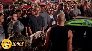 Paul Walker vs Vin Diesel on Street Racing / The Fast and the Furious (2001)