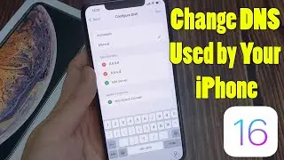 How to Change DNS Used by Your iPhone iOS 16