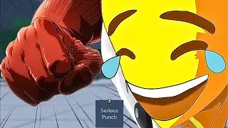 SERIOUS PUNCH be like 😂 (Strongest Battlegrounds)