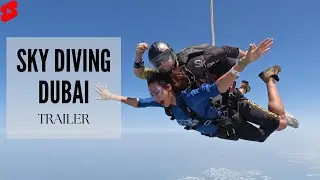 SKY DIVING in Dubai | Trailer #shorts