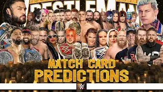 WWE WrestleMania 39 - Card Predictions [v3]