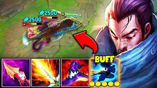 So AP Yasuo just got buffed and it's actually stupid broken... (WTF IS THIS DAMAGE?)