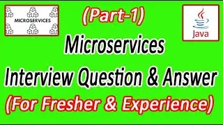 Microservices Interview Question & Answer Series for Fresher's & Experience (Part-1)