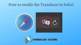 How to enable Website Translation in Safari - MacOS Big Sur