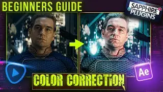 HOW TO MAKE A 4K COLOR CORRECTION FOR BEGINNERS. AFTER EFFECTS. 