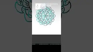 Full Video #illustrator #mandala