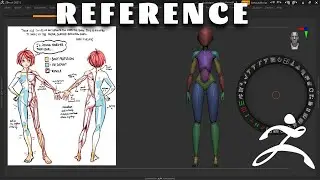 How to Import REFERENCE in ZBRUSH 2021 | Using Reference in ZBrush