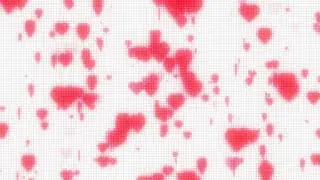 Flying White and Red Y2k Neon LED Lights Heart Background || 1 Hour Looped HD