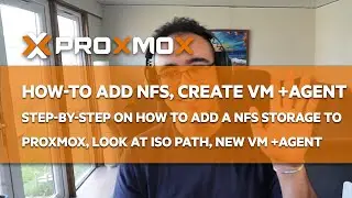 [EN] Proxmox: How to Add an NFS, Explore ISO Path, Create a VM, and Install qemu-guest-agent