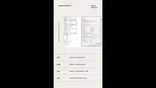 Object Snaps and Snap keyboard shortcuts in Revit 🧲 #short