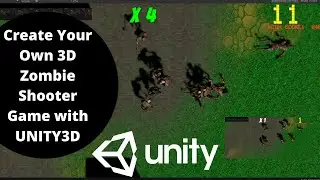 Top Down (3D Zombie Shooter) Game Using UNITY3D /HINDI/PART # 1