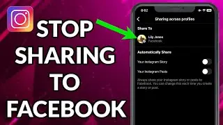 How To Stop Sharing From Instagram To Facebook