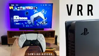 Samsung AU9000 PS5 VRR Test