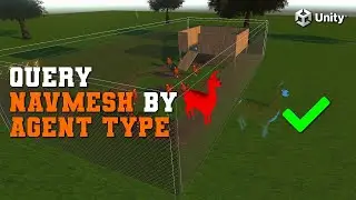 Sample NavMesh Positions PER AGENT TYPE Using NavMeshQueryFilter | Unity Tutorial