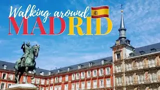 Walking Around Madrid Spain | Spain Travel Vlog