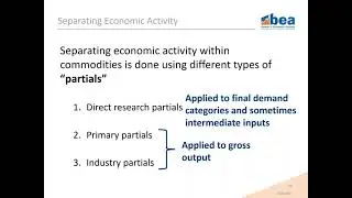 Economic Impact Input-output Modeling: BEA Satellite Accounting and Marine Economy Satellite Account